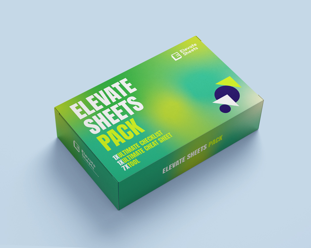 Elevate Sheets Pack - Elevate Sheets